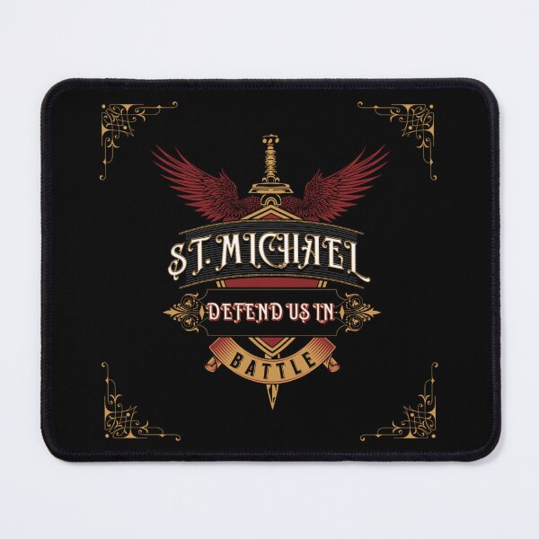 Item preview, St. Michael - Defend Us In Battle 7 designed and sold by stadia-60-west.