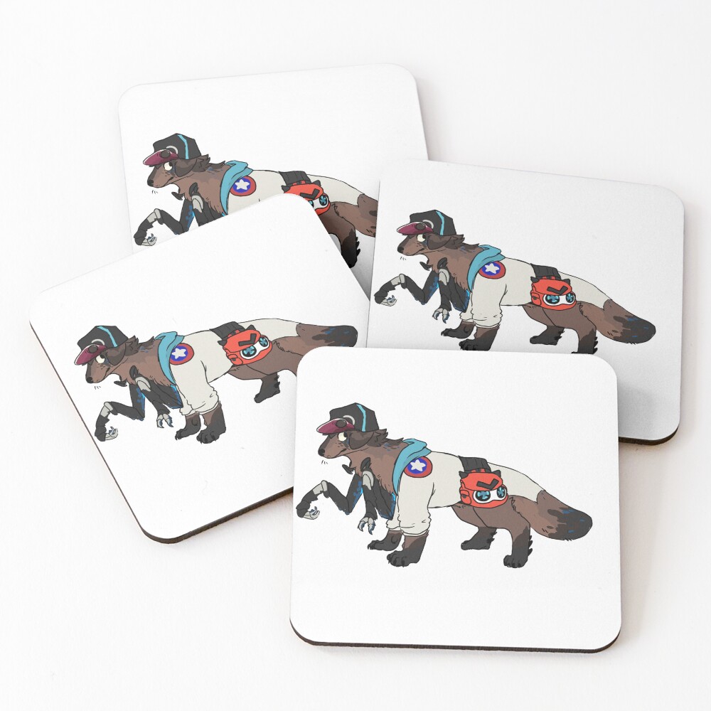 Item preview, Coasters (Set of 4) designed and sold by mottledpython.