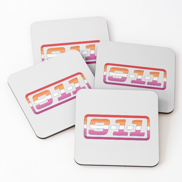 Item preview, 9-1-1 on ABC logo (Lesbian Pride Themed) designed and sold by Sunny's Delights.