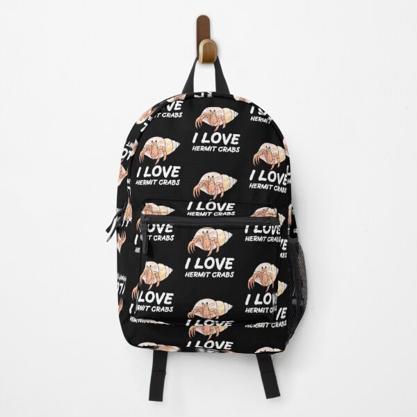 Item preview, I Love Hermit Crabs for Hermit Crab Lovers, White designed and sold by Mochi-Merch.