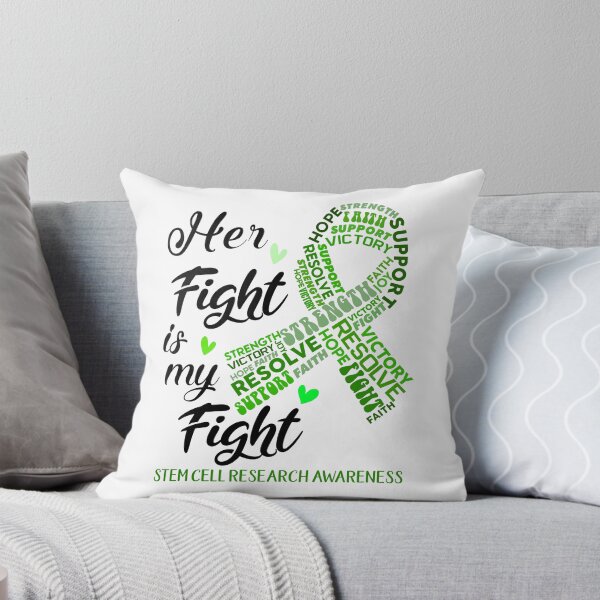 Item preview, Stem Cell Research Warrior, Her Fight is my Fight Stem Cell Research Awareness designed and sold by Greggwillard.