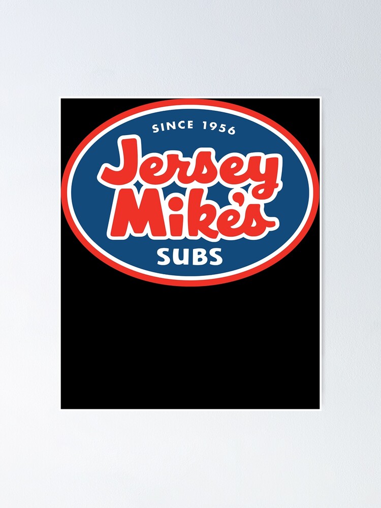 "Jersey Mike's Subs Logo Jersey Mike Logo Jersey Mike" Poster by