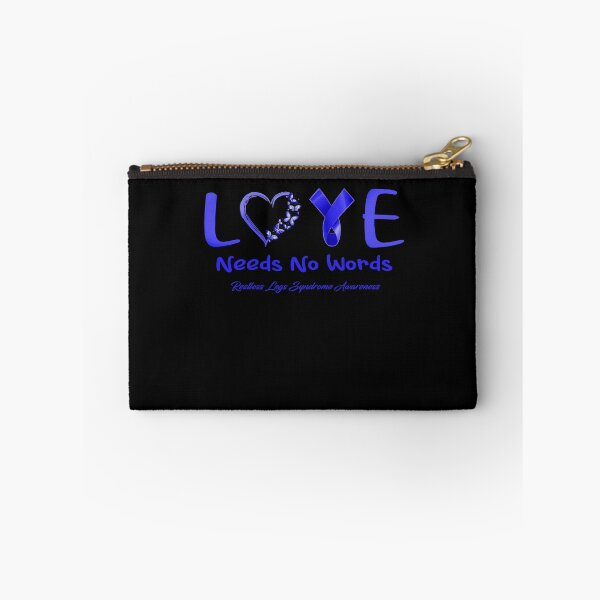Item preview, Restless Legs Syndrome Awareness - Love Needs No Words - Support Restless Legs Syndrome Gifts designed and sold by Aaron309.