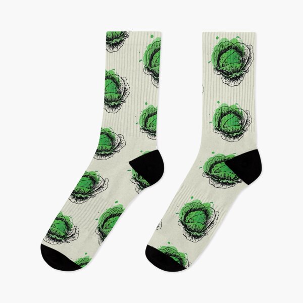 Item preview, Vintage Lettuce Illustration, Green Watercolor designed and sold by Vintustration.