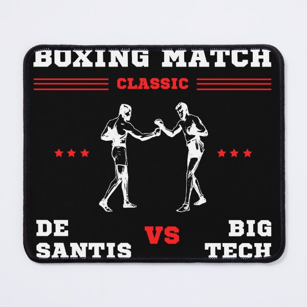 Item preview, Boxing Match DeSantis vs. Big Tech designed and sold by Heterodoxster.