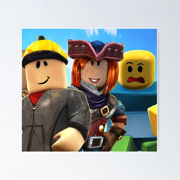 Download Two Cute Roblox Noobs Enjoying their Virtual Adventure Wallpaper