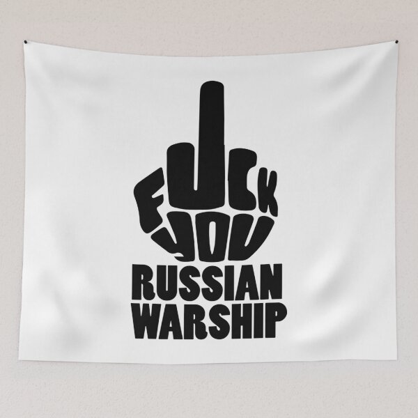 Item preview, Fuck You Russian Warship - Ukraine Premium Scoop  designed and sold by Uogfrso.