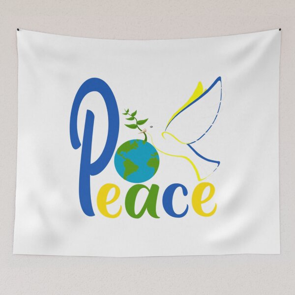 Item preview, PEACE FOR UKRAINE, Russian Warship Go Fuck Yourself   designed and sold by Uogfrso.