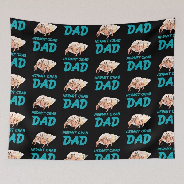 Item preview, Hermit Crab Dad for Hermit Crab Lovers, Blue designed and sold by Mochi-Merch.