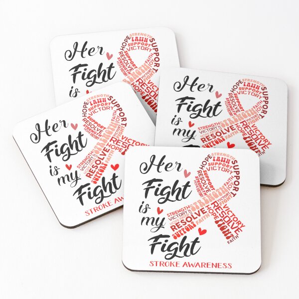 Item preview, Stroke Warrior, Her Fight is my Fight Stroke Awareness designed and sold by Greggwillard.