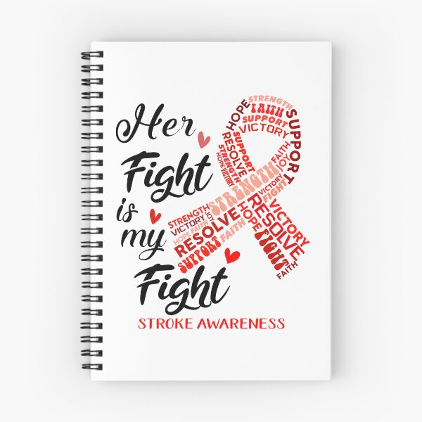 Item preview, Stroke Warrior, Her Fight is my Fight Stroke Awareness designed and sold by Greggwillard.