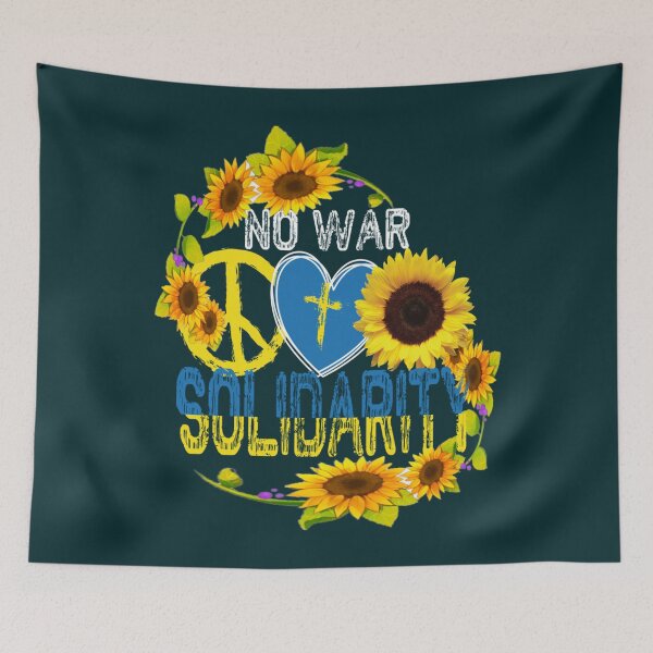 Item preview, Peace Love Sunshine Sunflower No War Solidarity   designed and sold by Uogfrso.