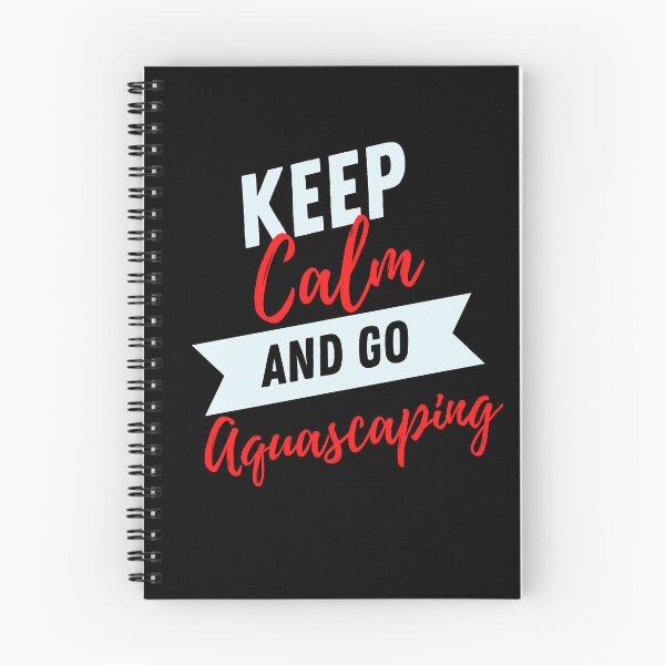 Item preview, keep calm and go Aquascaping funny for Aquarium loves aquascaper designed and sold by TrueFit Essentials.