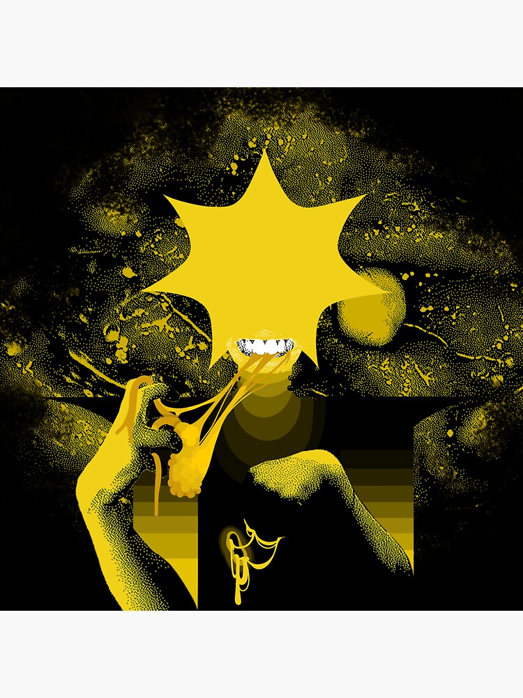 "Yellow Bile - Four Humors Monster" Sticker for Sale by TheSeagullKing