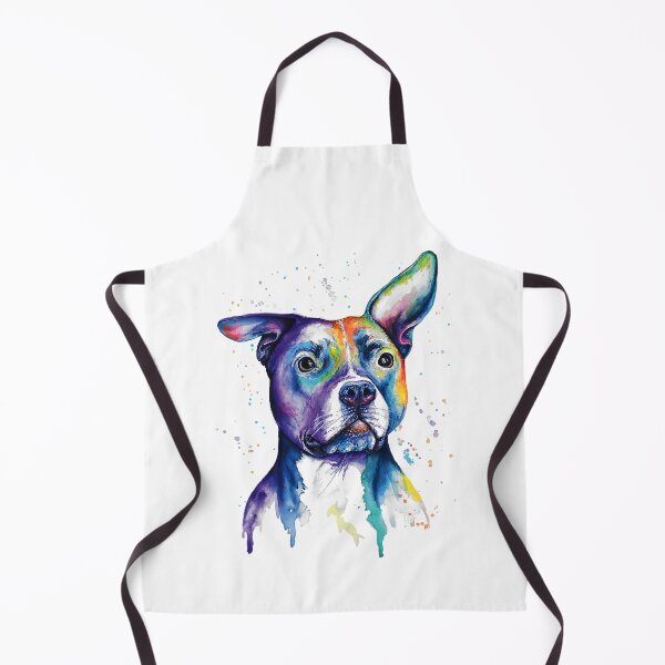 Item preview, Colorful Pitbull Terrier Funny Dog Lover designed and sold by BernardMurray.