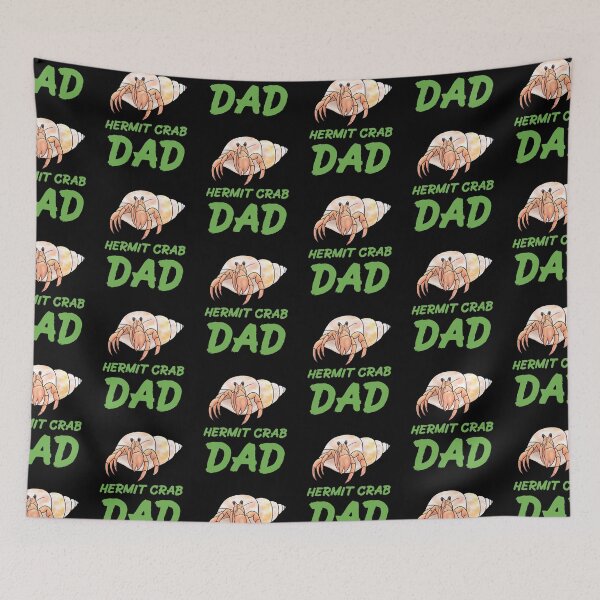 Item preview, Hermit Crab Dad for Hermit Crab Lovers, Green designed and sold by Mochi-Merch.