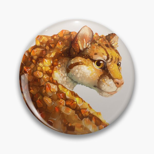 Item preview, Citrine Ocelot designed and sold by Alstro-Arts.