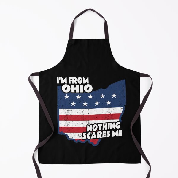 Item preview, Distressed I'm From Ohio Home State OH Nothing Scares Me design designed and sold by Merchking1.