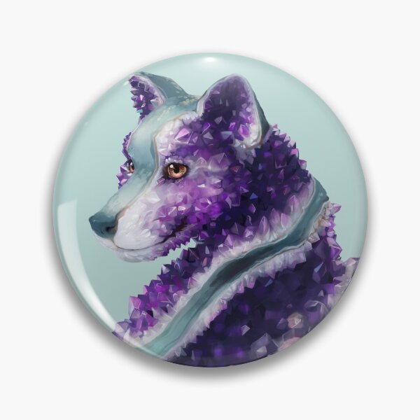 Item preview, Amethyst Wolf designed and sold by Alstro-Arts.