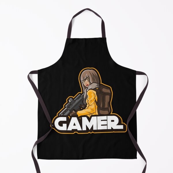 Item preview, Gamer with Female Shooter Special Agent designed and sold by PRIVARSHU.