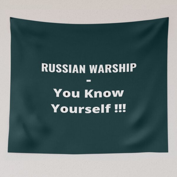Item preview, Russian Warship - You Now Yourself!!!    designed and sold by Uogfrso.