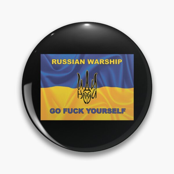 Item preview, RUSSIAN WARSHIP GO FUCK YOURSELF - STOP WAR IN UKRAINE - STAND WITH UKRAINE - STOP RASCISM    designed and sold by Uogfrso.