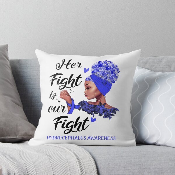 Artikelvorschau, Hydrocephalus Awareness - Ihr Kampf ist unser Kampf entworfen und verkauft von RidnerStore.