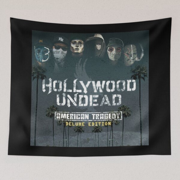 Item preview, Hollywood Undead american tragedy deluxe edition designed and sold by RobertaMatousek.