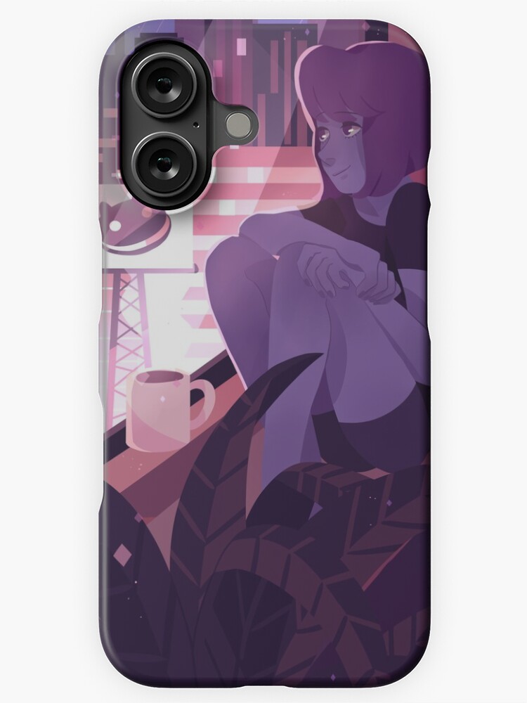 Thumbnail 1 of 4, iPhone Case, Single Gem in the big city designed and sold by Anushbanush.