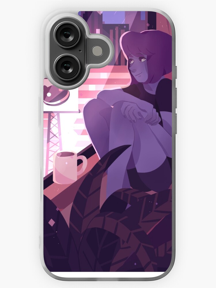 Thumbnail 1 of 5, iPhone Case, Single Gem in the big city designed and sold by Anushbanush.