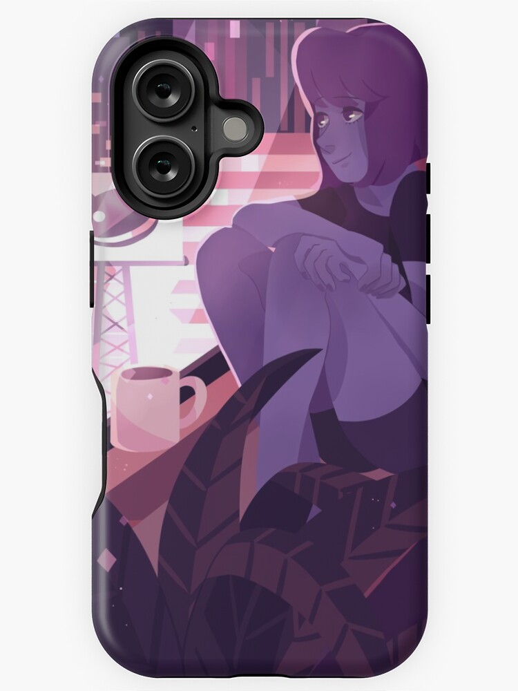 Thumbnail 1 of 4, iPhone Case, Single Gem in the big city designed and sold by Anushbanush.