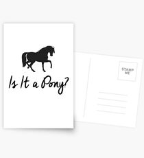 Is It A Pony? Postcards