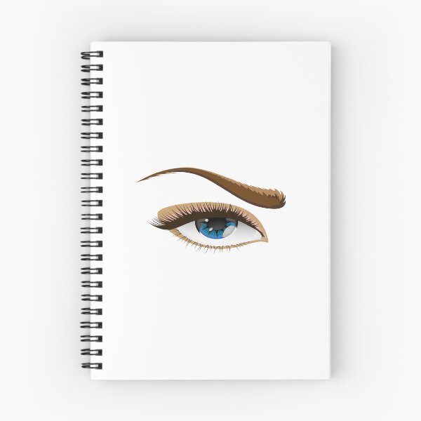 Item preview, Woman's blue eye and eyebrow designed and sold by greengoodnich.