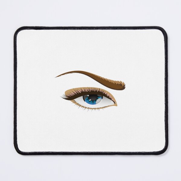 Item preview, Woman's blue eye and eyebrow designed and sold by greengoodnich.