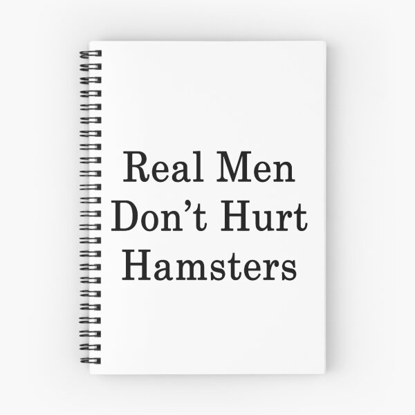 Item preview, Real Men Don't Hurt Hamsters  designed and sold by supernova23.
