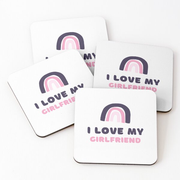 Item preview, I love my girl friend -girlfriend  designed and sold by Be Awesome  Shop.