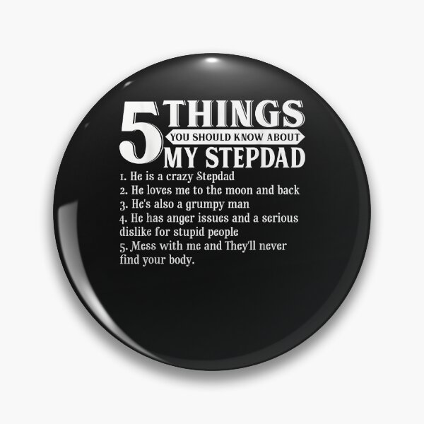 Artikelvorschau, 5 Things You Should Know About My Stepdad Shirt Father's Day entworfen und verkauft von Oscar123412.