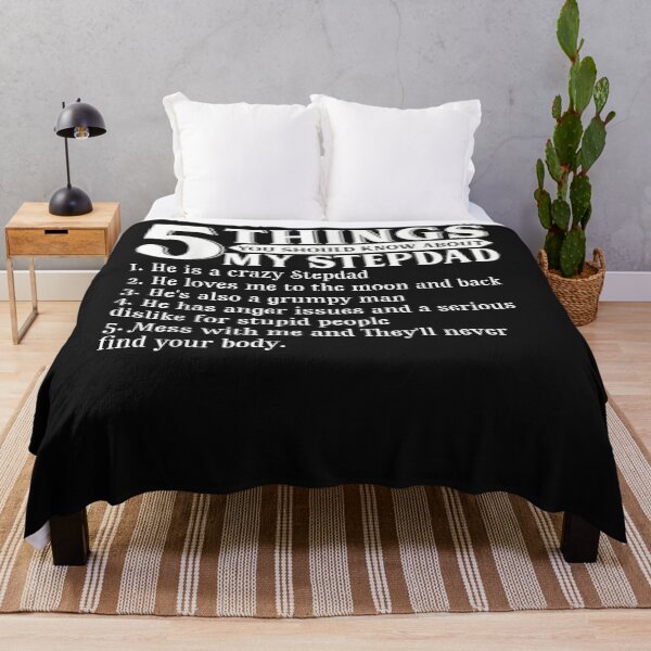 Item preview, 5 Things You Should Know About My Stepdad Shirt Father's Day designed and sold by Oscar123412.