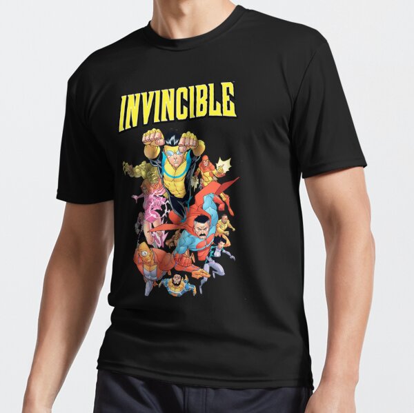 Invincible Men's Stretch Full Sleeve Tee