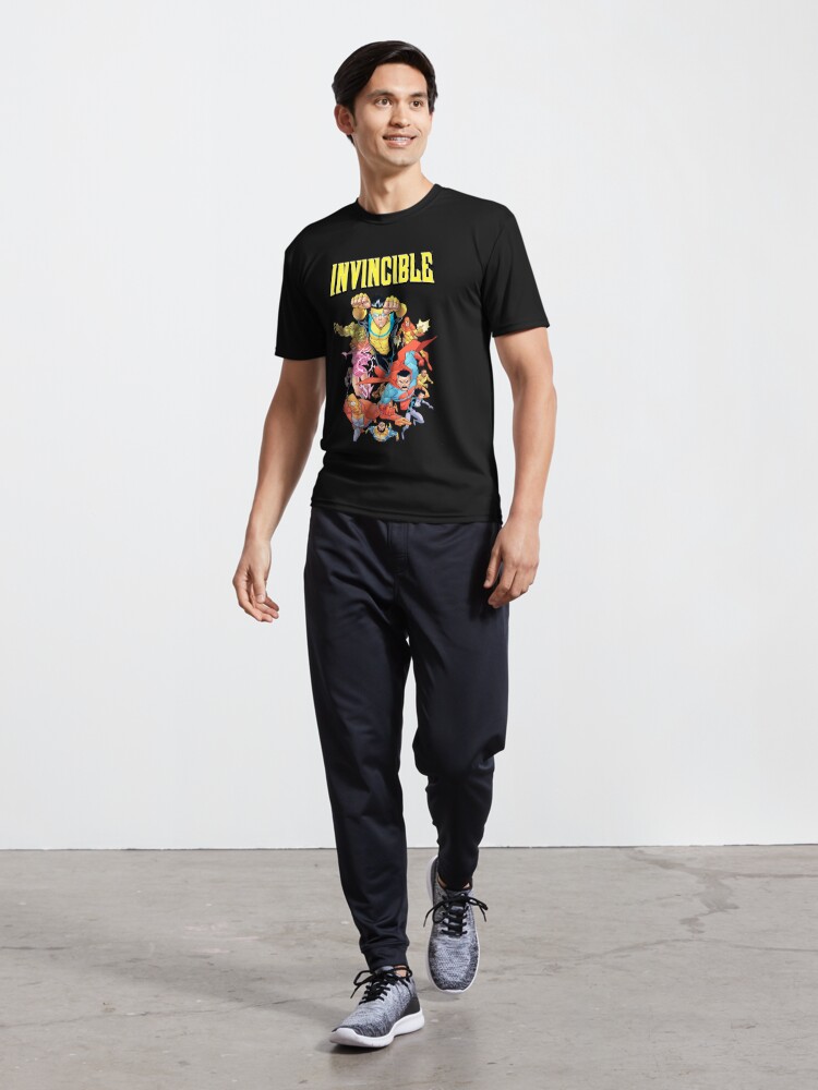 Invincible Men's Stretch Full Sleeve Tee