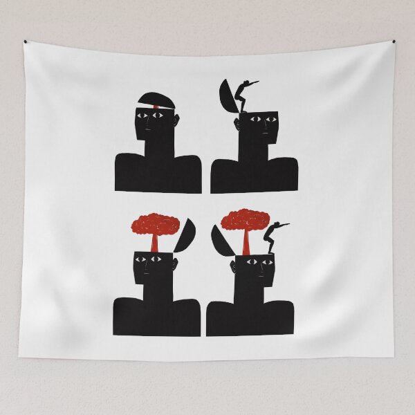 Item preview, Heads opening and exploding 2 designed and sold by Anderson-Arte.