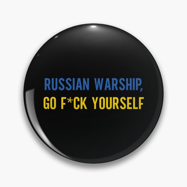 Item preview, Russian Warship Go F Yourself Ukraine Support   designed and sold by Uogfrso.