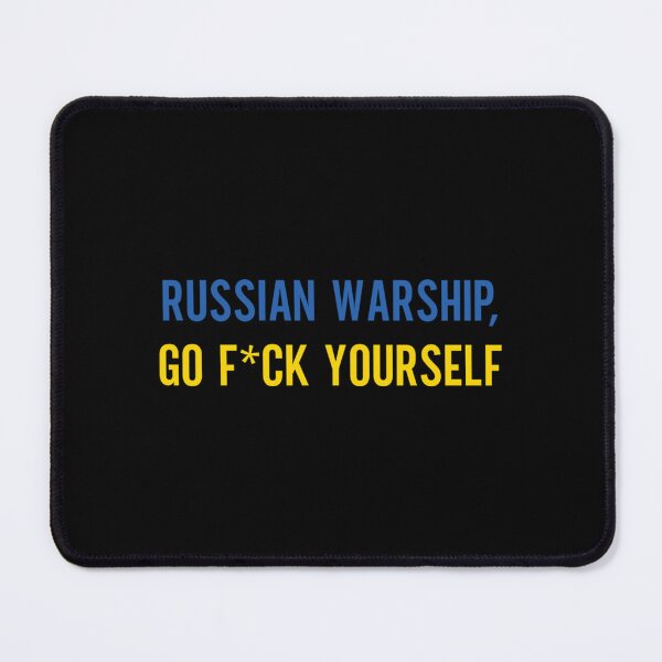 Item preview, Russian Warship Go F Yourself Ukraine Support designed and sold by Uogfrso.