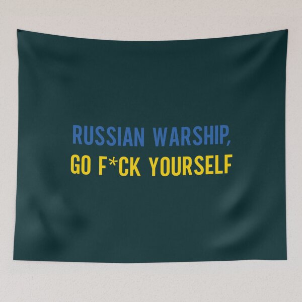Item preview, Russian Warship Go F Yourself Ukraine Support   designed and sold by Uogfrso.