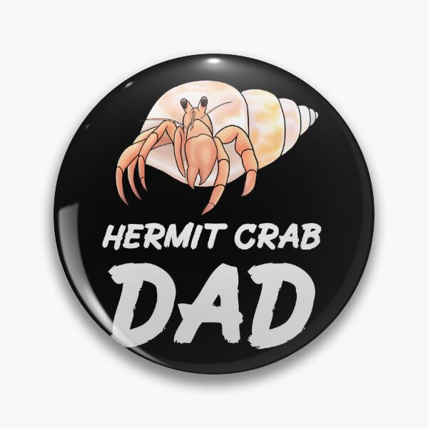 Item preview, Hermit Crab Dad for Hermit Crab Lovers, White designed and sold by Mochi-Merch.