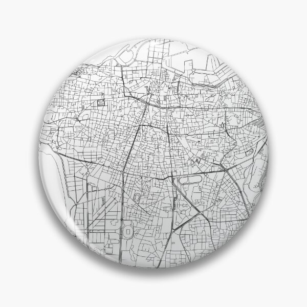 Item preview, Beirut White Map designed and sold by multiplicitymap.