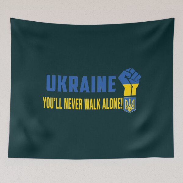 Item preview, Ukraine You_ll Will Never Walk Alone   designed and sold by Uogfrso.