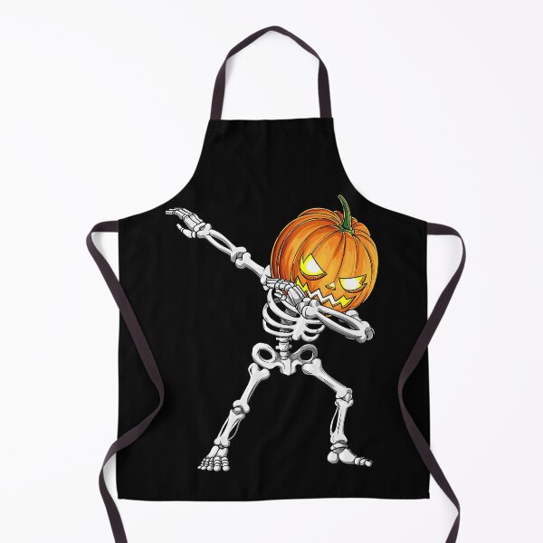 Item preview, Halloween Dabbing Skeleton Scary Pumpkin Jack O Lantern designed and sold by HugheDemeyer.