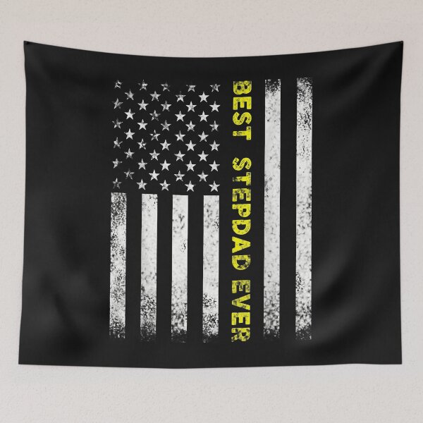 Item preview, American Flag Best Stepdad Ever Fathers Day Step Dad Daddy designed and sold by Oscar123412.