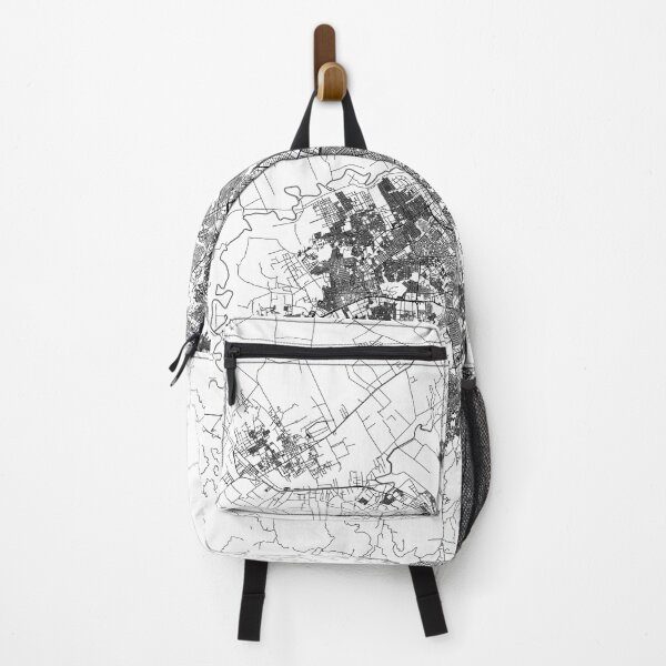Item preview, Bogota White Map designed and sold by multiplicitymap.